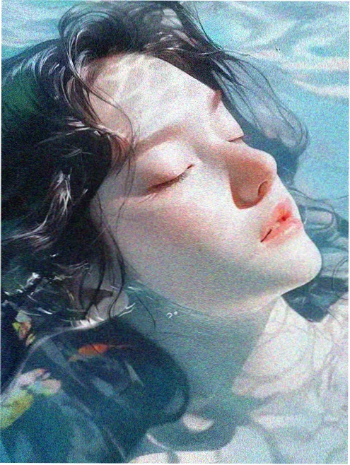 暗黑烛光氛围动漫女生头像